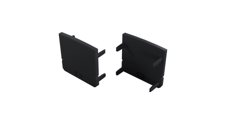 LUMINES End cap RAI 2in1 black