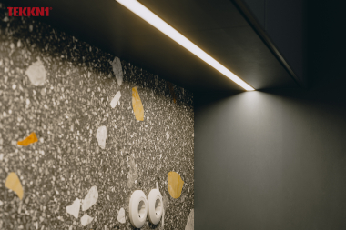 TEKKNI TVED Set, black, milky cover, 2.02 m