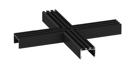 LUMINES connector ILEDO type X black lacq.