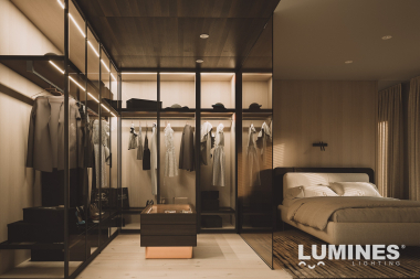 Lumines profile type IVO white lacquered, 1 m