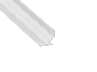 Lumines profile type AGO white lacquered, 1 m