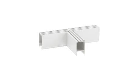 LUMINES connector CLARO type T white lacq.