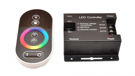 RGB controller 12V 216W RF touch