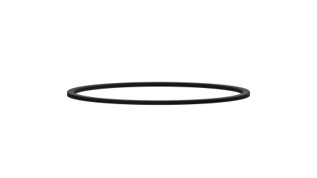 LUMINES RING type A D=600 mm black lacq.