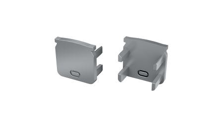 TEKKNI End cap  HELSE gray