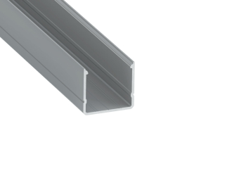 Lumines profile type RAI silver anodized 2,02 m