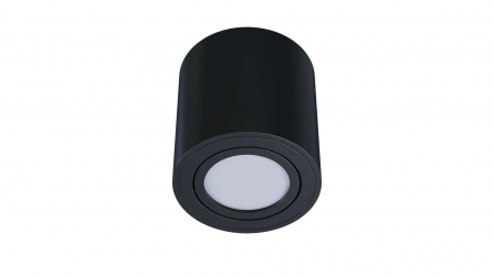 Ceiling spotlight fixture SPOT OREA round black