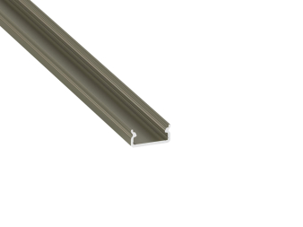 Lumines profile type ONI anodized inox, 1 m