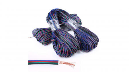 4-core RGB LED cable