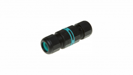 4-core IP68 screw-type connector for cable diameters 7-12mm