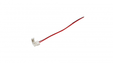 LED tape connector 8mm - 1 side latch, wired