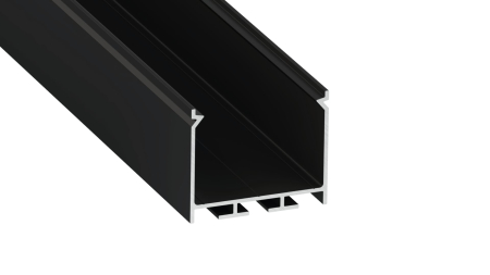 TEKKNI NORS Set, black, transparent cover, 2.02 m