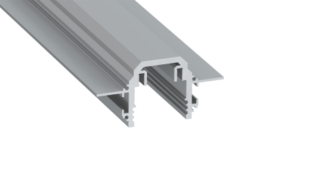 Lumines profile type DURO silver anodes, 3 m