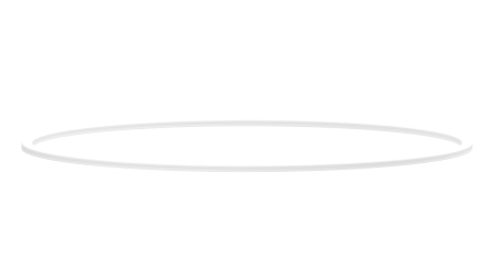 LUMINES RING type A D=950 mm white lacq.