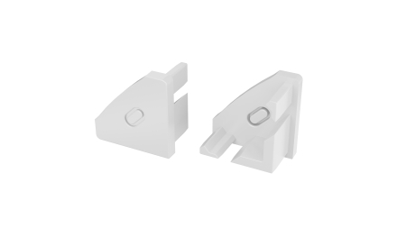 TEKKNI+ End cap  BARDE+ white