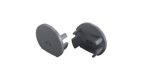TEKKNI END CAP BOVL, gray