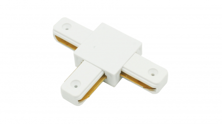 Connector for busbars, 1f white tee