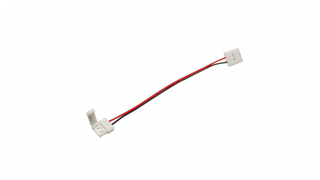LED tape connector 8mm - 2 sides latch, wired