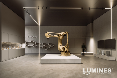 LUMINES SOLVIA Profile anodized black 1 m