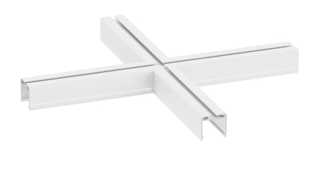 LUMINES connector DILEDA type X white lacq.
