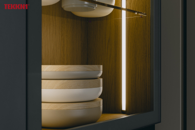 TEKKNI UHRE Set, black, transparent cover, 3 m