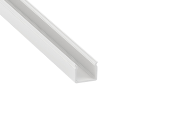 Lumines profile type SEI white lacquered, 3 m