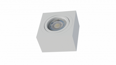 Ceiling spotlight fixture SPOT CARO square white