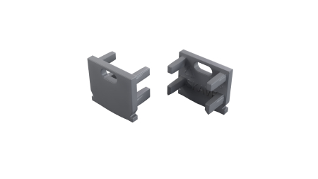 TEKKNI END CAP SKAVE, gray