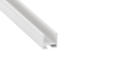 Lumines profile type FLEXA lacquered white, 1 m