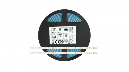 LED strip 300 2835 SMD 12V 4.8W 3000K IP65ST