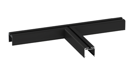 LUMINES connector DILEDA type T black lacq.