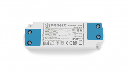 Cobalt Electro PFV 12V 15W IP20 LED power supply  B