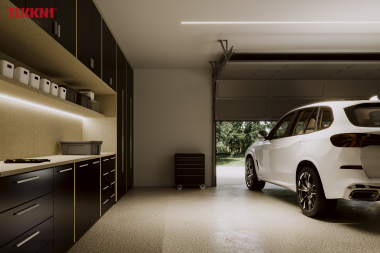 Profile TEKKNI+ type BARDE+ white lacquered, 1 m