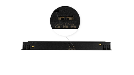 LUMINES GENESIS Magnetic light LINEAR 24 W CCT black