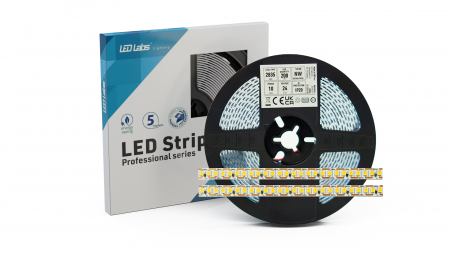 LED Strip PRO 3Y 24V 1000 LED 2835 SMD ONE LED CUT 10W 4000K