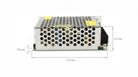 12V 60W IP20 5A enclosed power supply