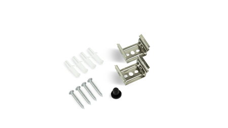 Mounting accessories set for TIROX hermetic lamps