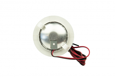 Recessed round furniture luminaire, 2 W, black – neutral-white