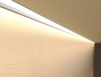 Profile LUMINES type Motta white lacquered 1 m