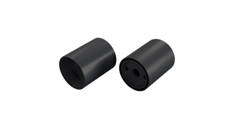 LUMINES SFERO ALU end caps MS3 anodized black set