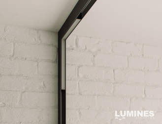 LUMINES GENESIS Magnetic light LINEAR vertical 90° 24 W CCT black