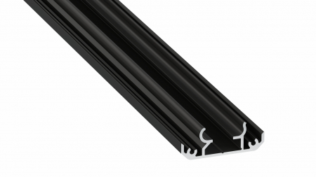 Lumines profile type Talia M1 lacquered black, 1 m