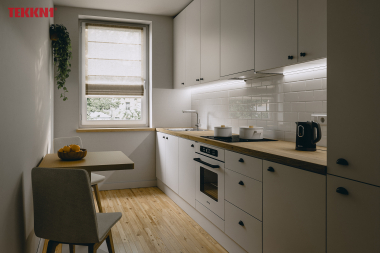 TEKKNI ARRE Set, black, milky cover, 3 m