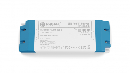 CobaltElectro PFV 12V 60W IP20 LED power supply  B