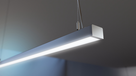 LUMINES ILEDO Linear LED Luminaire - white lacquered - 4000K - 60cm