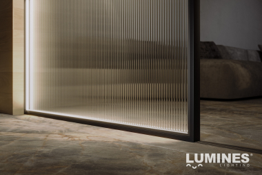 Lumines profile type SEI white lacquered, 1 m