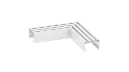 LUMINES connector ILEDO type L white lacq.