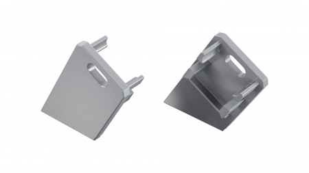 LUMINES ALU End cap Sono raw left with a hole