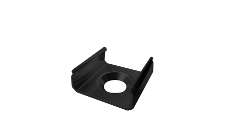 MET mounting clip for LUMINES ONI profile, black lacquered