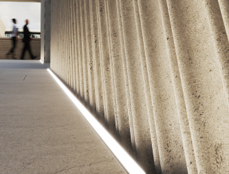 Profile LUMINES type FINO white lacquered 3 m